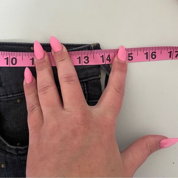 MADEWELL Metallic Dot Edition 10” High Rise Skinny Jeans - Picture 12 of 14